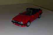 Ford Escort MK3 convertible model car