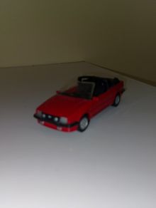 Ford Escort MK3 convertible model car