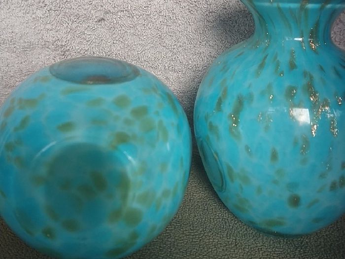 Gold Speckled Vases