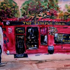 temple bar watercolour