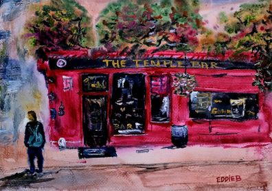 temple bar watercolour