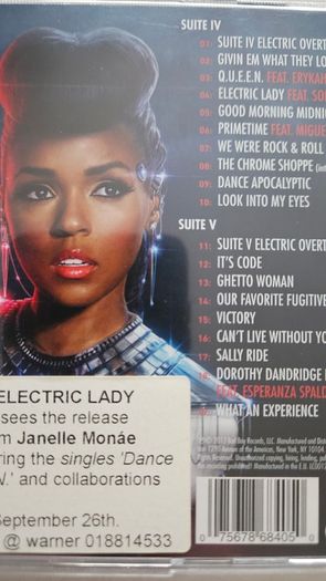 Janelle Monae - The Electric Lady.