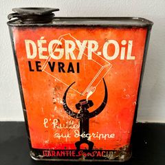 Vintage French Oil Can