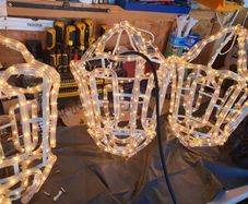 Christmas lanterns