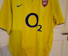 Arsenal soccer shirt 2003-2004