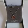 Absolute Jewellery Sterling Silver Necklace & Pendant Initial O Letter O New With Tags & Box CAN POST Image 4