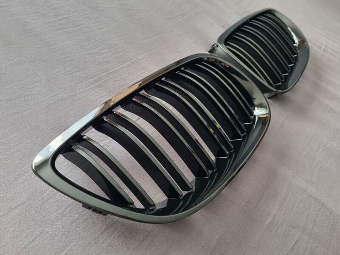BMW 3 Series E92 E93 Pre-Lci Gloss Black Kidney Grilles Brand New