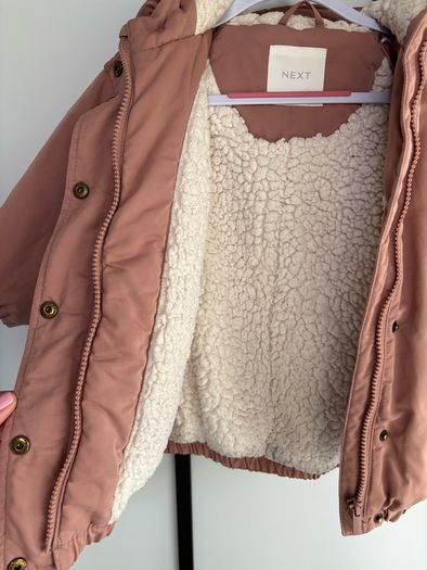 Next baby girl winter coat 86cm