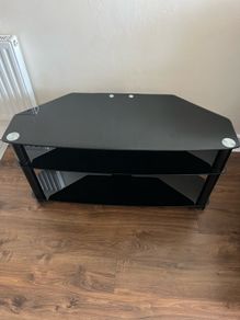 Glass TV Stand
