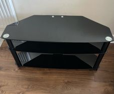Glass TV Stand