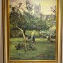 Vintage Framed Walter Osborne Print - Apple Gathering, Quimperle Image 2