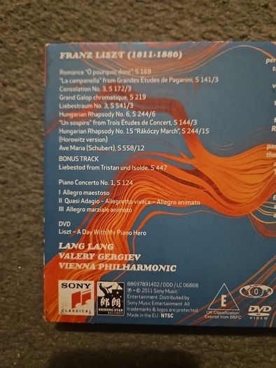 Lang Lang - Liszt My Piano Hero. 2 CD.