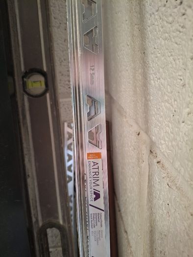 Silver tile trim 12.5mm