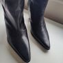 Zara Leather Knee High Boots Image 2