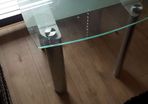 Heavy Glass side table