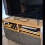 TV Table Excellent condition like new used for 65" and bigger Image 2