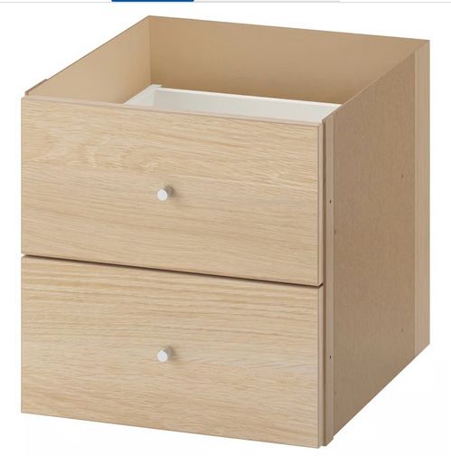 Kallax storage unit with drawers