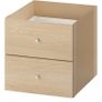 Kallax storage unit with drawers Image 2