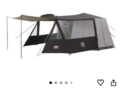 coleman 8 man tent extension