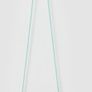Brand New Oliver Bonas Yellow / Aqua Striped Beaded Crossbody Bag Image 9