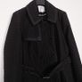 Jasper Conran Black Quilted Trench Coat Peacoat 18UK/46EU Image 3