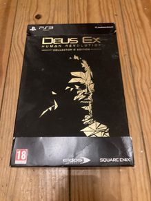 Deus ex human revolution collectors edition PlayStation 3
