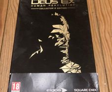 Deus ex human revolution collectors edition PlayStation 3
