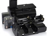 Canon BG-E3 Vertical Battery Grip + 2x NB-2LH Battery for Canon EOS 350D / 400D