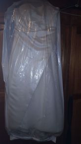 Satin & Diamante Tulle Wedding Dress
