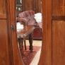 Antique Edwardian Inlaid Mahogany Wardrobe Image 4