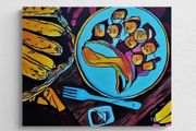 Original hand paint picture, painting by Strzala