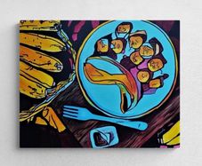 Original hand paint picture, painting by Strzala