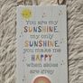 New Baby Decorative Wooden Hanging Plaque Image 2