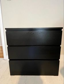 IKEA malm 3 drawer chest