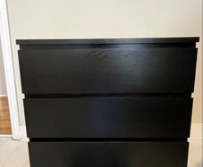IKEA malm 3 drawer chest