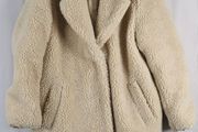 H&amp;M teddy coat
