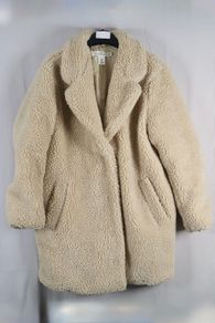 H&M teddy coat
