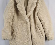 H&M teddy coat