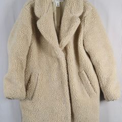 H&M teddy coat