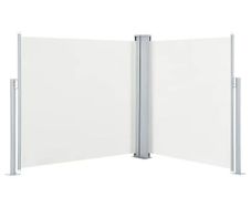 Retractable Side Awning Cream 120x600 cm
