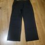 Black Wide Leg Trousers Image 5