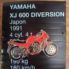 Yamaha XJ600 Diversion 1991 badge