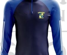 Merlin College zip top, size S