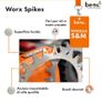 Wheel Traction Spikes for Worx Robotic Mowers Image 3