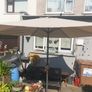 Cream Parasol & Pole For Sale Here Image 4