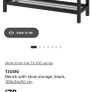 Shoe rack and bench Image 2