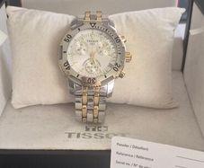 Tissot PRS 200 Two-Tone Chronograph (Full Set - Box & Papers)