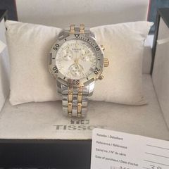 Tissot PRS 200 Two-Tone Chronograph (Full Set - Box & Papers)