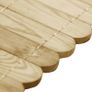 Border Rolls 3 pcs 120 cm Impregnated Pinewood Image 5