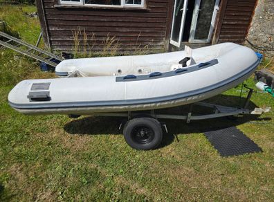 Flexboat SR10 3.1m RIB and Indespension Trailer Galway